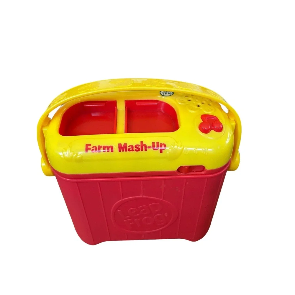 LeapFrog Farm Mash-Up Kids Learning Toy Red Yellow Good Interactive Musical Set